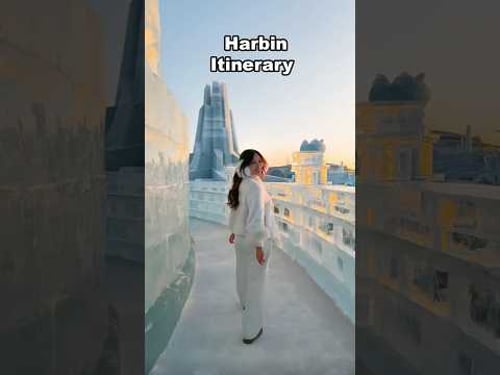 VIRALING WINTER DESTINATION- Harbin! Real life Ice city & Water Tribe #beautifuldestinations
