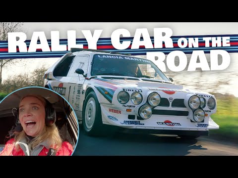 I drove a street-legal Group B Lancia Delta S4! Turbo & supercharged monster! | KiaSS | 4K