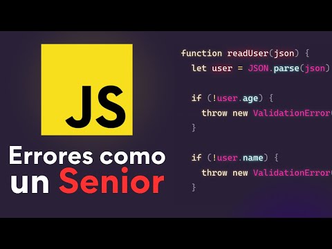¡Maneja los errores de JavaScript como un senior!