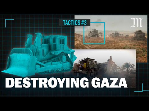 How Israel uses Caterpillar bulldozers to destroy Gaza