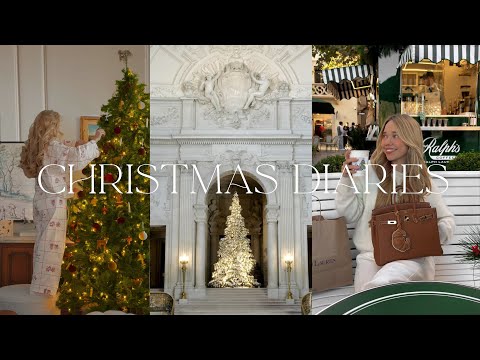 Christmas Diaries 🎄✨ Decorating for Christmas, Luxury Outlet Shopping & Cozy Barcelona Days