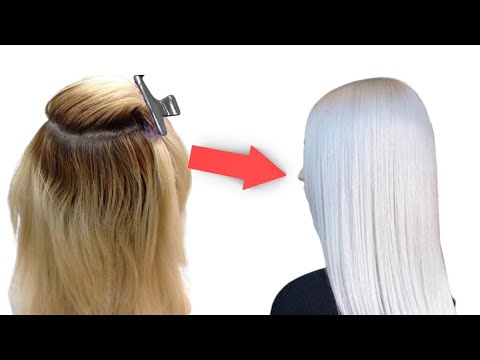 How to dye your hair in SUPER BLONDE step by step!
