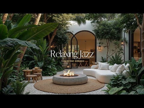 Smooth Jazz Music For Relaxing Moments | Cozy Jazz Ambience With Nature Therapy For Focus & Study
