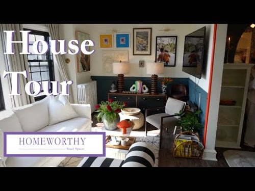 SMALL SPACE DESIGN | Inside a Colorful 700 sq ft Chicago Home