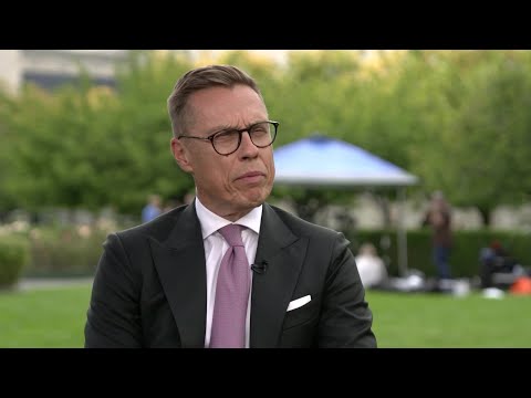 The Only Thing Russia Understands Is Power: Finnish President Alexander Stubb (Full Interview)