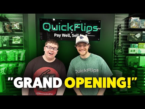 I Went To Phoenix Resale's GRAND Opening! (QuickFlips Video Games)