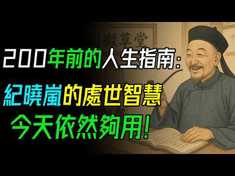 200年前的人生指南:紀曉嵐的處世智慧,今天依然夠用。比鬼更可怕的是人心:《閱微》直擊反腐與偽道學。#閱微草堂筆記#紀曉嵐#聊齋志異#清代怪談#人心才是主戲#鬼狐故事#清代文言小說#魯迅推薦#劝善