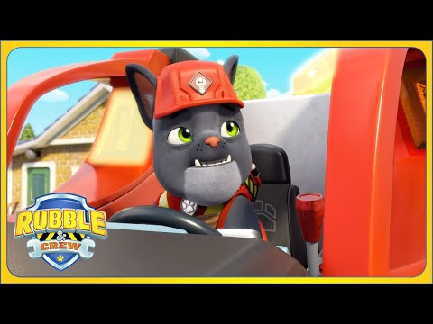 Rubble's Biggest Machines! (Compilation) | Rubble and Crew | Cartoons for Kids
