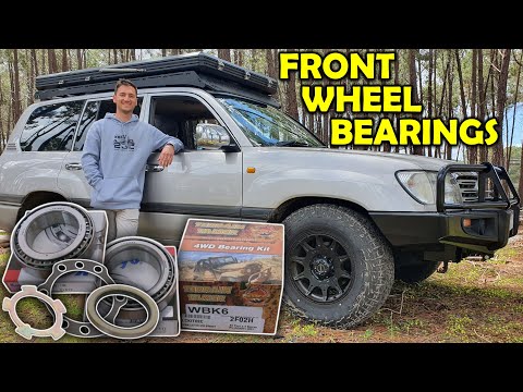 Toyota Landcruiser - Replace Front Wheel Bearings (100 Series / Lexus LX470)
