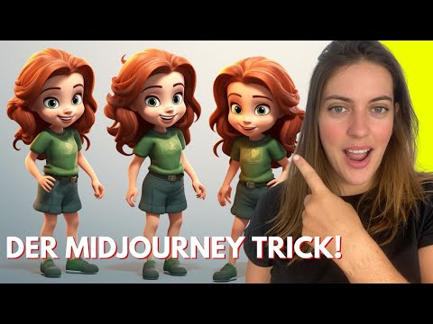 Wiederkehrende Charaktere in Midjourney? So geht's