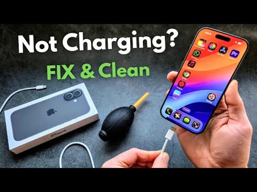 iPhone 17 Not Charging? How to FIX & Clean Type-C Port