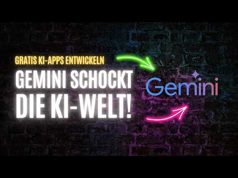 Gemini Update macht uns sprachlos! Kostenlos eigene KI-Apps entwickeln im Google AI Studio