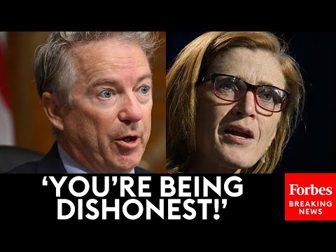 JUST IN: Rand Paul Asks Samantha Power: 'Did USAID Fund Coronavirus Research In Wuhan China?'