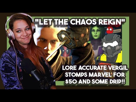 Bartender Reacts LORE ACCURATE VERGIL STOMPS MARVEL FOR $50 AND SOME DRIP-TheRussianBadger