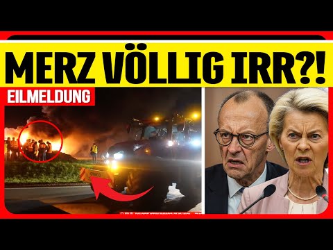 Brüssel in Alarmstimmung – Merz schockiert mit Ultimatum gegen protestierende Bauern!