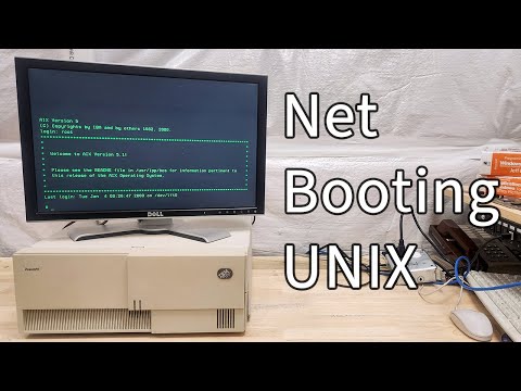 Net Booting an RS/6000 from 1996 with NIM