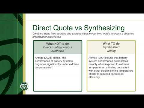 Synthesizing Literature for Research Impact: A Guide to Lit Review