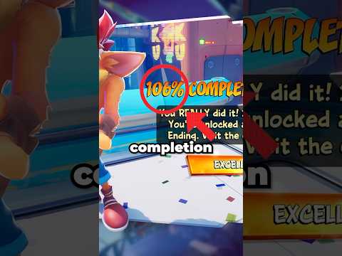 The HARDEST Platinum Trophy isβ¦ π± #platinumtrophy #gaming #ps5 #crashbandicoot4