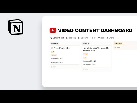 Ultimate Video Content Template In Notion (Free)