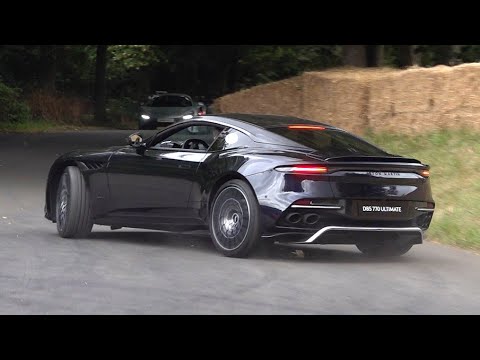 2023 Aston Martin DBS 770 Ultimate - Accelerations, Drifts & V12 Engine SOUNDS!