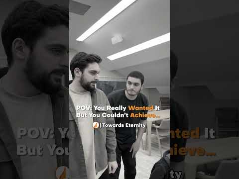 You Really Want but... | Towards Eternity #shorts