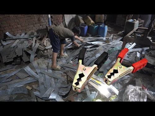 Alligator Battery Clampers Mass Production Factory Process