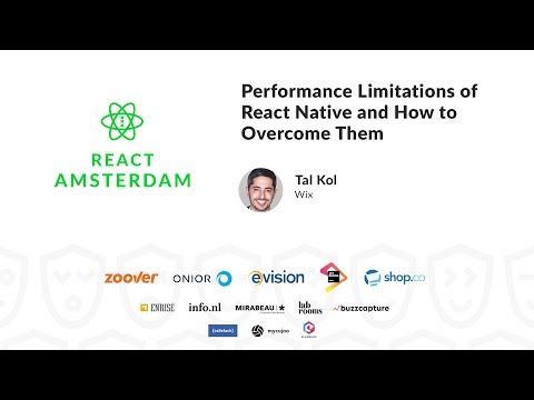 Performance Limitations of React Native and How to Overcome Them - Tal Kol