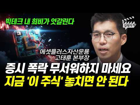 증시 폭락 무서워하지 마세요, 지금 '이 주식' 놓치면 안 된다 (고태훈 본부장)