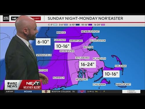 Boston area blizzard warning, snowstorm could dump 2 feet of snow in Massachusetts