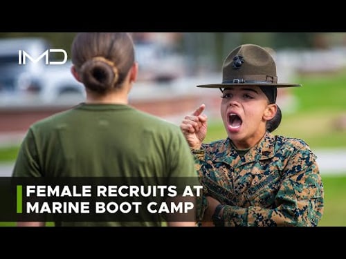 What It Takes for Female Recruits to Survive Marine Corps Boot Camp