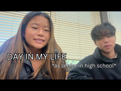 DAY IN MY LIFE AS A SENIOR IN HIGHSCHOOL