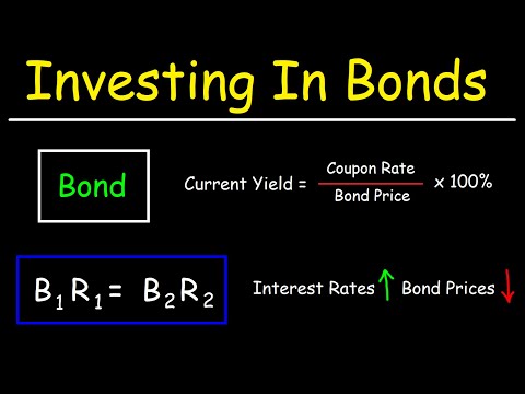 Intro to Investing In Bonds - Current Yield, Yield to Maturity, Bond Prices & Interest Rates