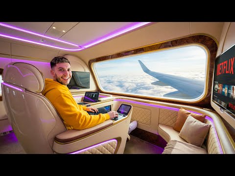 I Tried The WORLD'S BEST Airplane Seats!