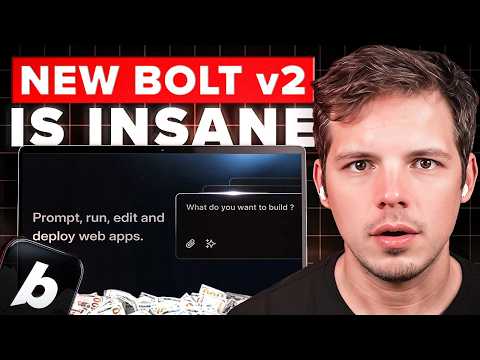 I Built a Money-Making App in 1 Hour With AI (Bolt v2 Review)