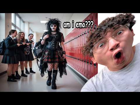 Weird Girl Tries To Become Goth (Dhar Mann Cringe) ππ