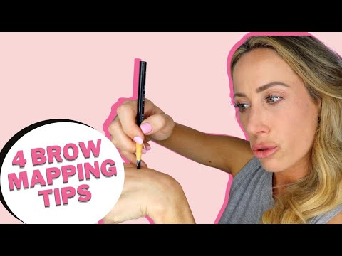 4 Tips To Improve your Microblading BROW MAPPING (Microblading Pre-Draw)