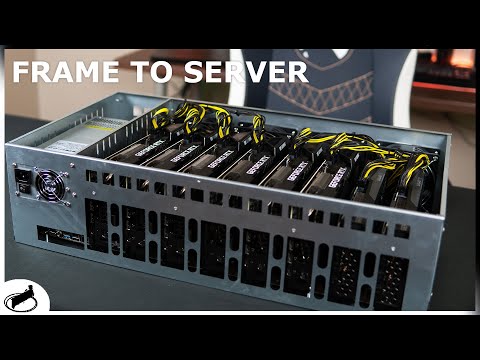 RTX 3080 Mining Rig Update - Placing It In A Server Case