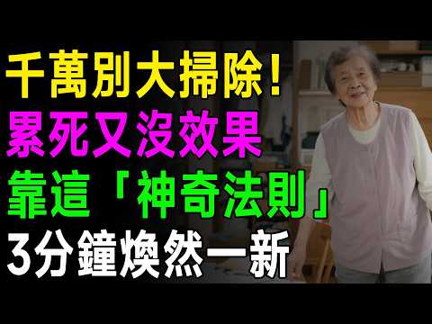 你家為何亂糟糟?退休老師驚覺:問題不在收納,而是這「10個壞習慣」!小心偷走你的平靜!
