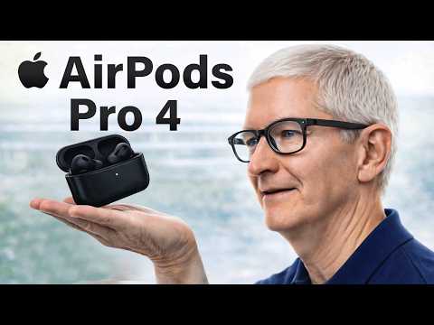 AirPods Pro 4 LEAKS - INSANE Design With Built-in CAMERAS?!