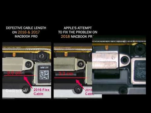 MacBook FlexGate Fix / Repair: What if the cable is +3mm longer?