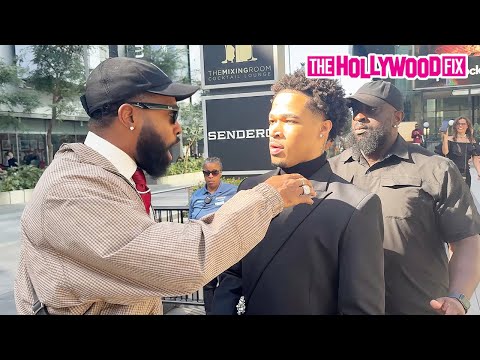 PlaqueBoyMax Gets Trolled By Gerald Huston While Stepping Outside The Grammy Awards In Los Angeles
