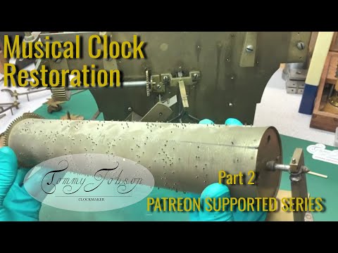 MUSICAL CLOCK RESTORATION, Restoring and conserving. - Ellesmere Shropshire - Part 2