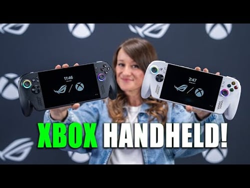 First Look at the ROG Xbox Ally and Ally X!