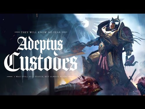 Warhammer 40K Lore: The Adeptus Custodes (Lore To Sleep To)