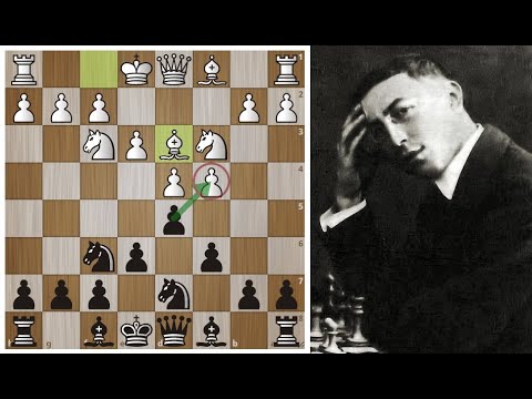 Акиба Рубинштейн. Рождение варианта: Меранская система! Шахматы.