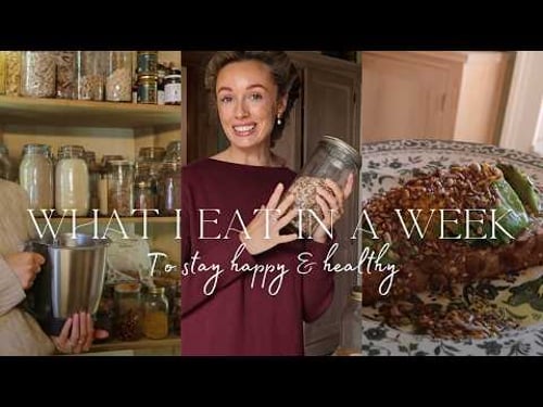 * realistic * WHAT I EAT IN A WEEK ~ healthy, nutritious meal ideas 😮💨