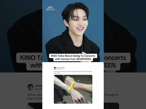 KINO Talks About Going To Concerts with Vernon from SEVENTEEN