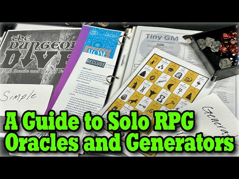 A Guide to Solo RPG Oracles and Generators