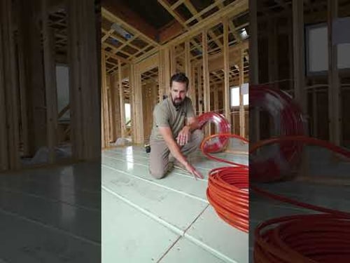 Using radiant floor throughout the home