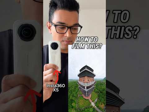 How to film yourself solo travelling with Insta360 X5